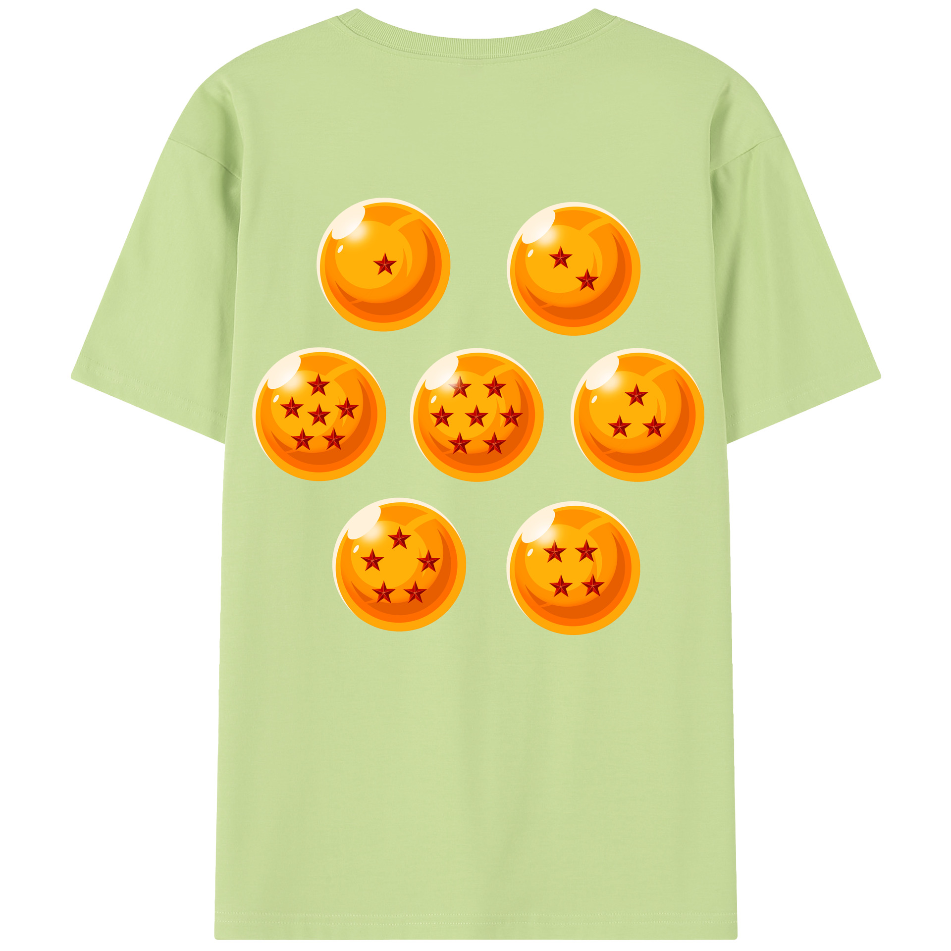 （画像用） ドラゴンボール DRAGON BALL 綿100％半袖Tシャツ（背面プリント）
